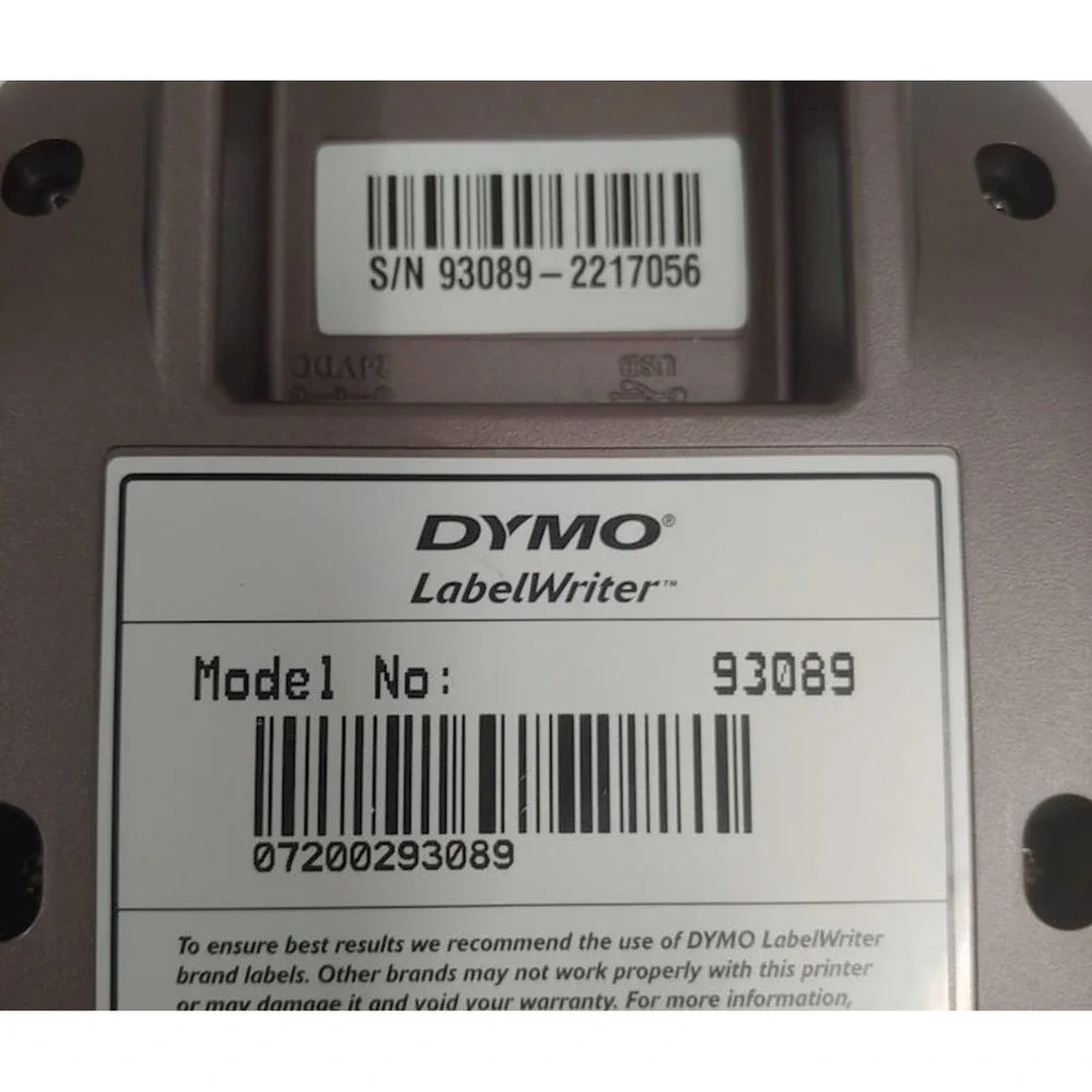 DYMO LabelWriter 400‎ Label Printer 93089 Silver Blue Excellent Bundle OS